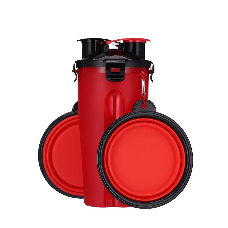 Portable 2 in 1 Pet Food Water Food Container with Folding Silicone Pet Bowls Outdoor Travel Dog Feeder Cup Pets Supplies
Portable 2 in 1 Pet Food Water Food Container with Folding Silicone Pet Bowls Outdoor Travel Dog Feeder Cup Pets Supplies