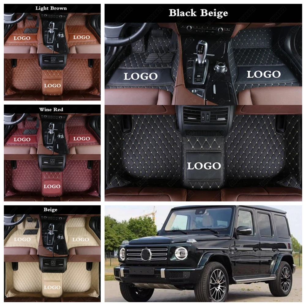Коврики кожаные автомобильные для Mercedes Benz G500 G55 AMG G550 G63 | Автомобили и мотоциклы