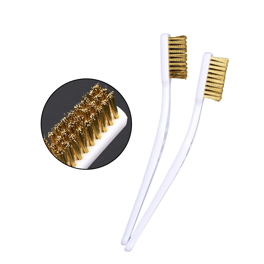 Copper Wire Toothbrush Cleaning Copper Brush Handle 3D Printer Cleaner For Hotend J-head Heater Block Nozzle Cleaning Hotbed
Copper Wire Toothbrush Cleaning Copper Brush Handle 3D Printer Cleaner For Hotend J-head Heater Block Nozzle Cleaning Hotbed