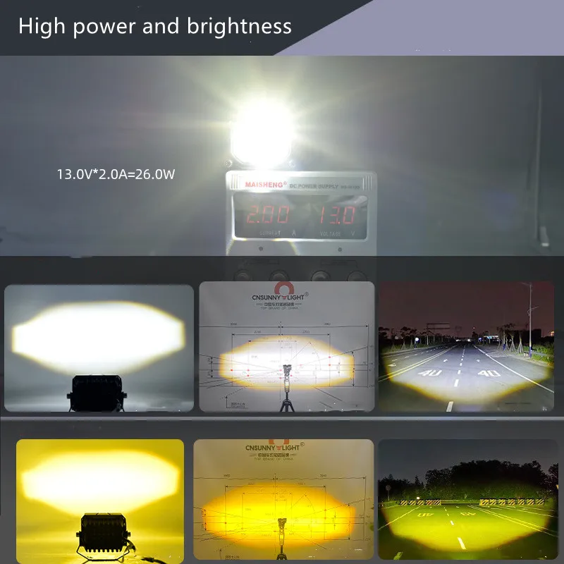 LED Motorbike Small Steel Cannon Spotlight Motorcycle External Headlight Motorbike Off-road Lights U7 Lens 2-color Fog Lamp 
LED Motorbike Small Steel Cannon Spotlight Motorcycle External Headlight Motorbike Off-road Lights U7 Lens 2-color Fog Lamp