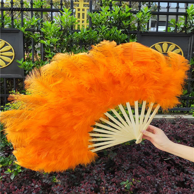 Wholesale 15 Bone High Quality Ostrich Feather Fan Celebration Accessories Jewelry Wedding Home Plumas De Faisan Plume
Wholesale 15 Bone High Quality Ostrich Feather Fan Celebration Accessories Jewelry Wedding Home Plumas De Faisan Plume