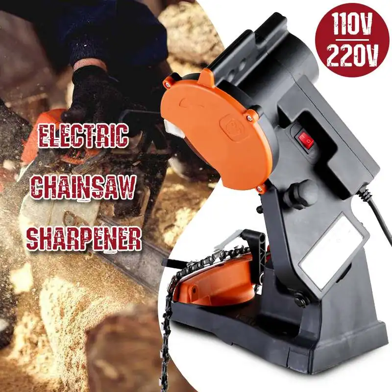 220V/110V Portable Electric Chainsaw Chain Sharpener Grinder Grinding Machine Garden Tools for Household and Industrial
220V/110V Portable Electric Chainsaw Chain Sharpener Grinder Grinding Machine Garden Tools for Household and Industrial