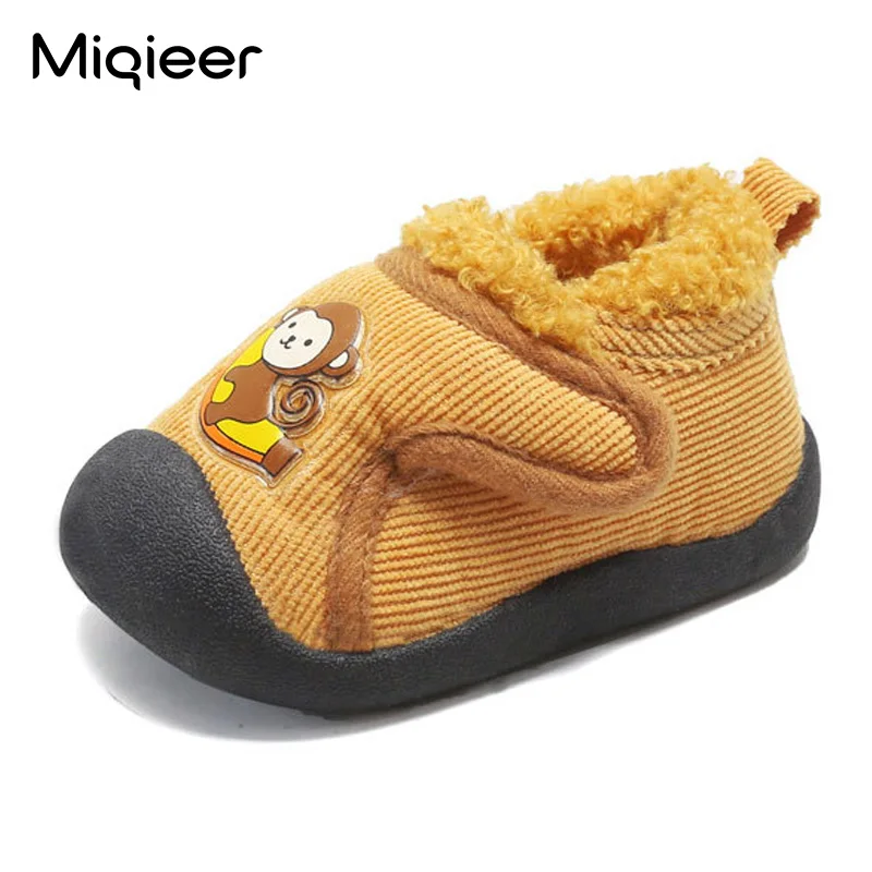 Winter Baby Boys Girls Toddler Shoes Prewalkers Plush Warm Casual Walking Shoes Children Soft Rubber Soles Anti-slip Sneakers
Winter Baby Boys Girls Toddler Shoes Prewalkers Plush Warm Casual Walking Shoes Children Soft Rubber Soles Anti-slip Sneakers