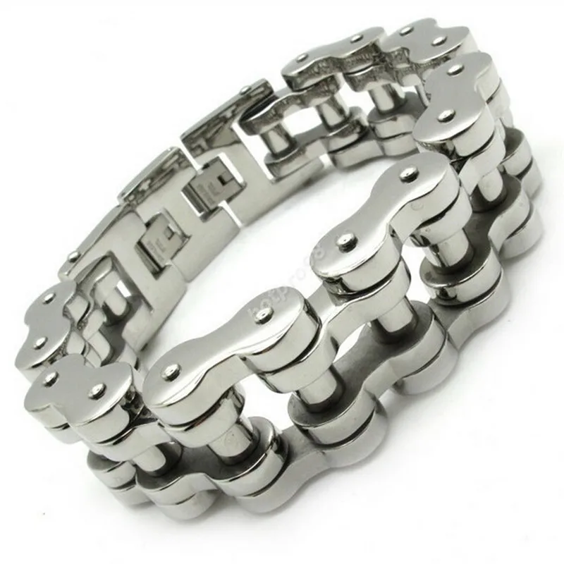 22mm Huge Heavy Men's Motor Bike Chain Motorcycle Chain Bracelet Bangle 316L Stainless Steel Jewelry
22mm Huge Heavy Men's Motor Bike Chain Motorcycle Chain Bracelet Bangle 316L Stainless Steel Jewelry