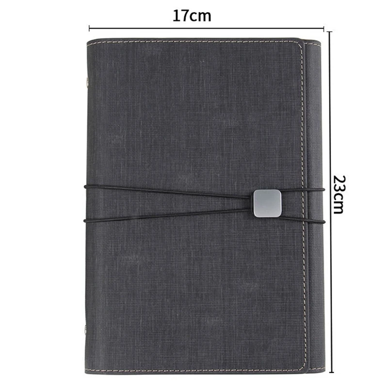 Loose-leaf Business Tri-fold Notebook Stationery Can Put Mobile Phone Notepad Schedule Book Loose-leaf Hand Book
Loose-leaf Business Tri-fold Notebook Stationery Can Put Mobile Phone Notepad Schedule Book Loose-leaf Hand Book