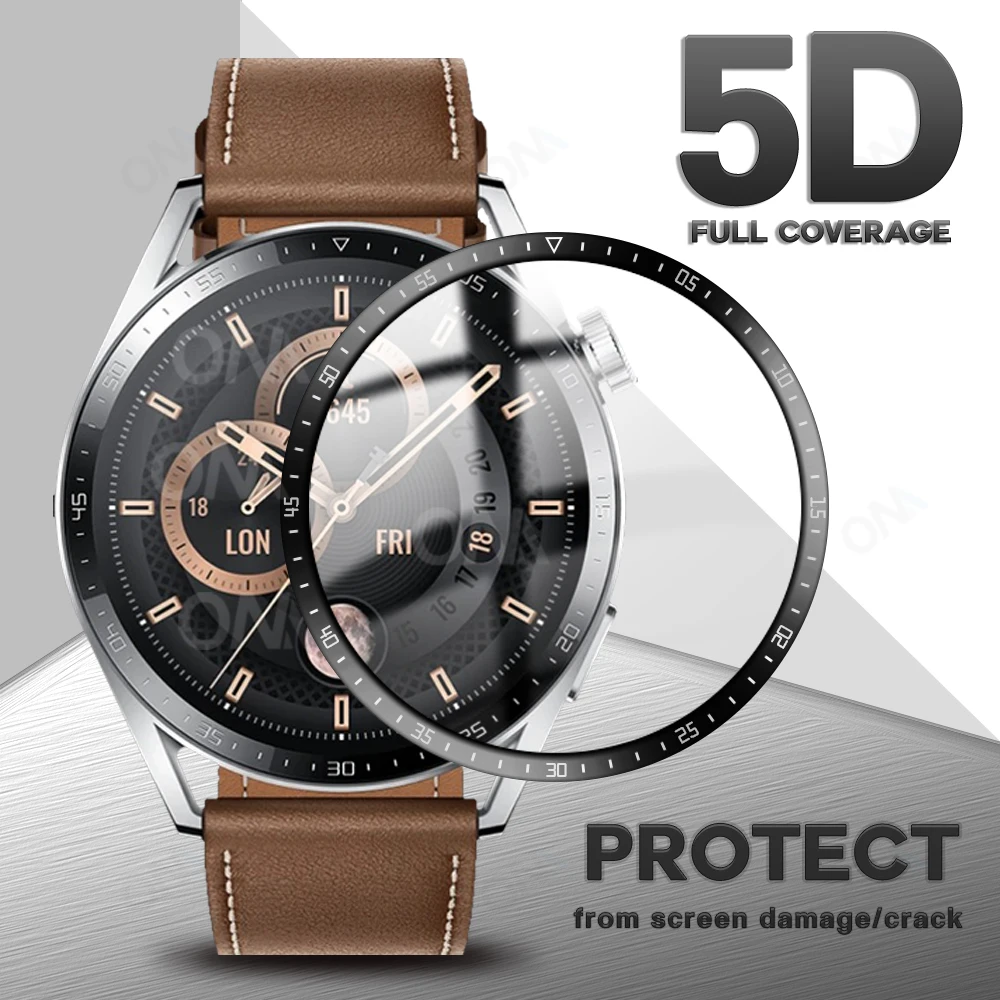 Защитная пленка для экрана 5D Huawei Watch GT 3 GT3 2 42 мм 46 Pro Смарт-часы мягкая защитная
