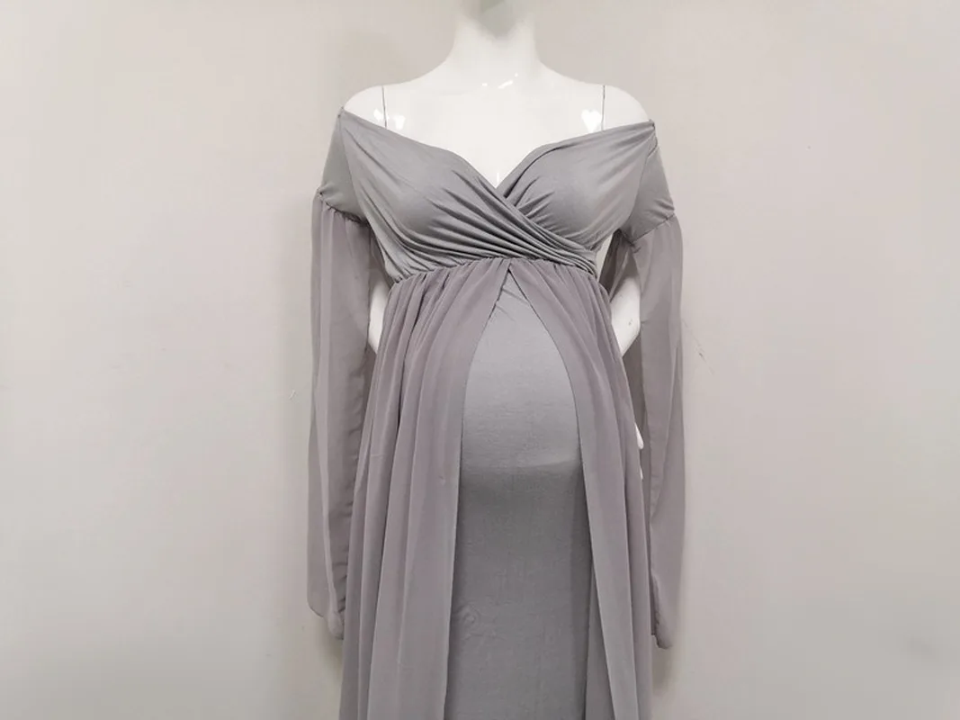 Chiffon Maxi Maternity Gown Dresses For Photo Shoot Sexy V neck Pregnant Women Baby Shower Pregnancy Dress Photography
Chiffon Maxi Maternity Gown Dresses For Photo Shoot Sexy V neck Pregnant Women Baby Shower Pregnancy Dress Photography