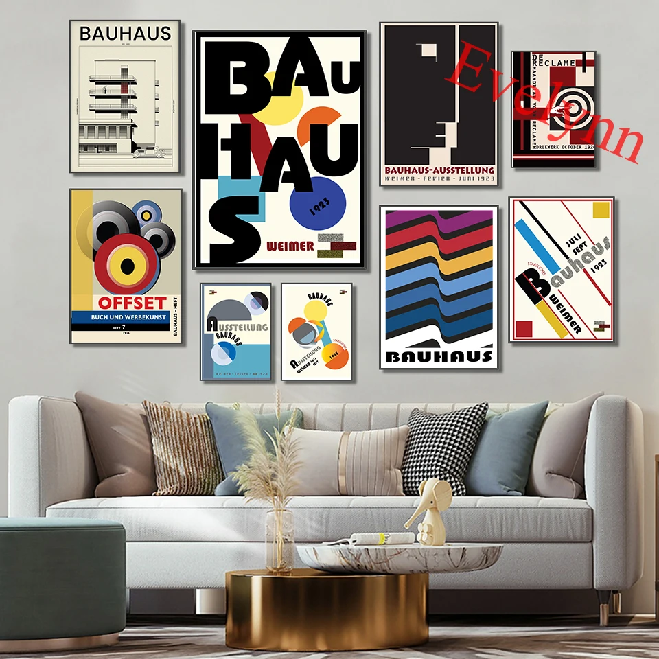 Bauhaus Exhibition Poster,Weimar 1923,Herbert Bayer,Walter Gropius,Bauhaus Architecture,Home Decor Canvas Wall Art Prints Gift 
Bauhaus Exhibition Poster,Weimar 1923,Herbert Bayer,Walter Gropius,Bauhaus Architecture,Home Decor Canvas Wall Art Prints Gift