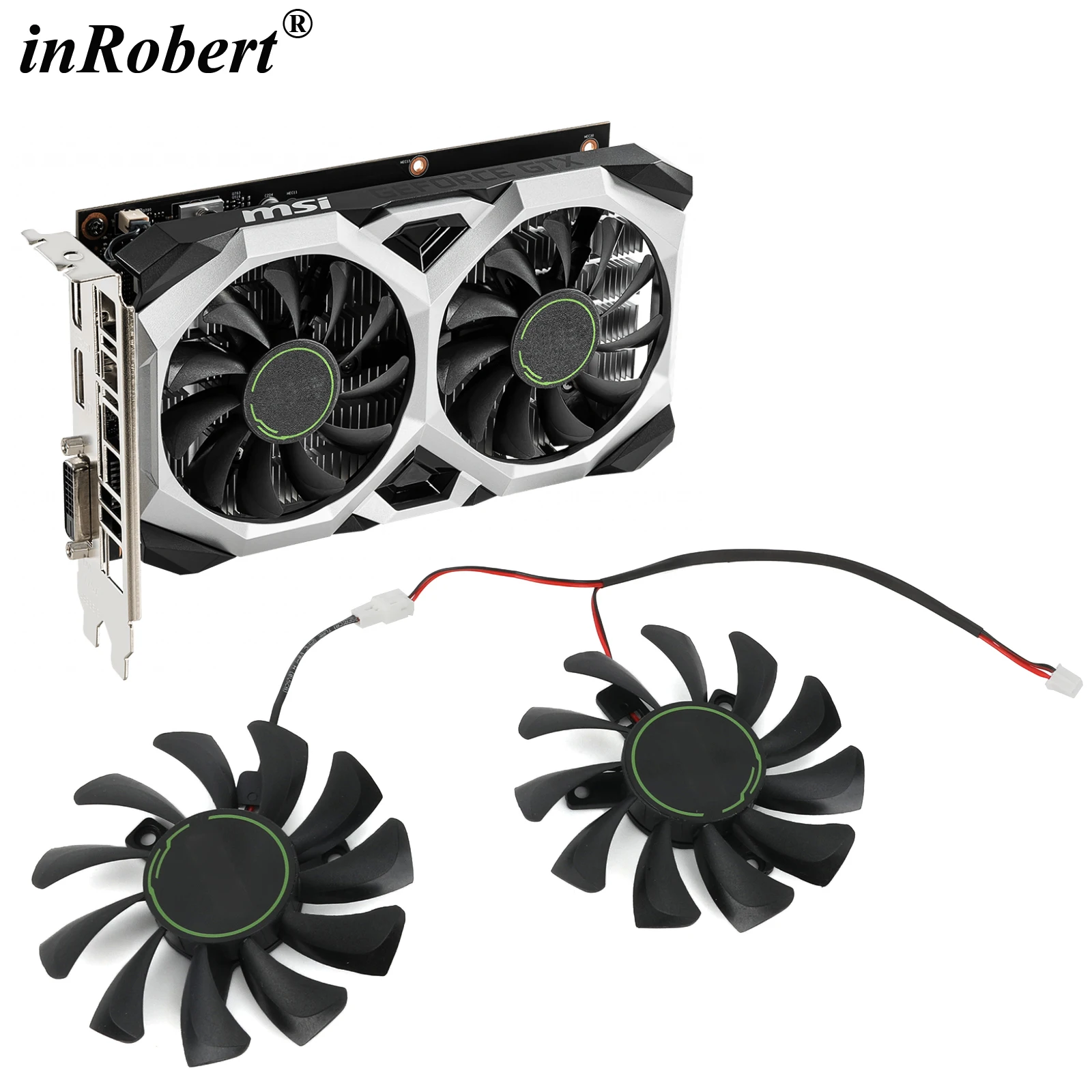 75MM HA8010H12F-Z 2Pin GTX1650 Video Card Cooling Fan For MSI GTX 1650 SUPER VENTUS XS Graphics Card Fans
75MM HA8010H12F-Z 2Pin GTX1650 Video Card Cooling Fan For MSI GTX 1650 SUPER VENTUS XS Graphics Card Fans