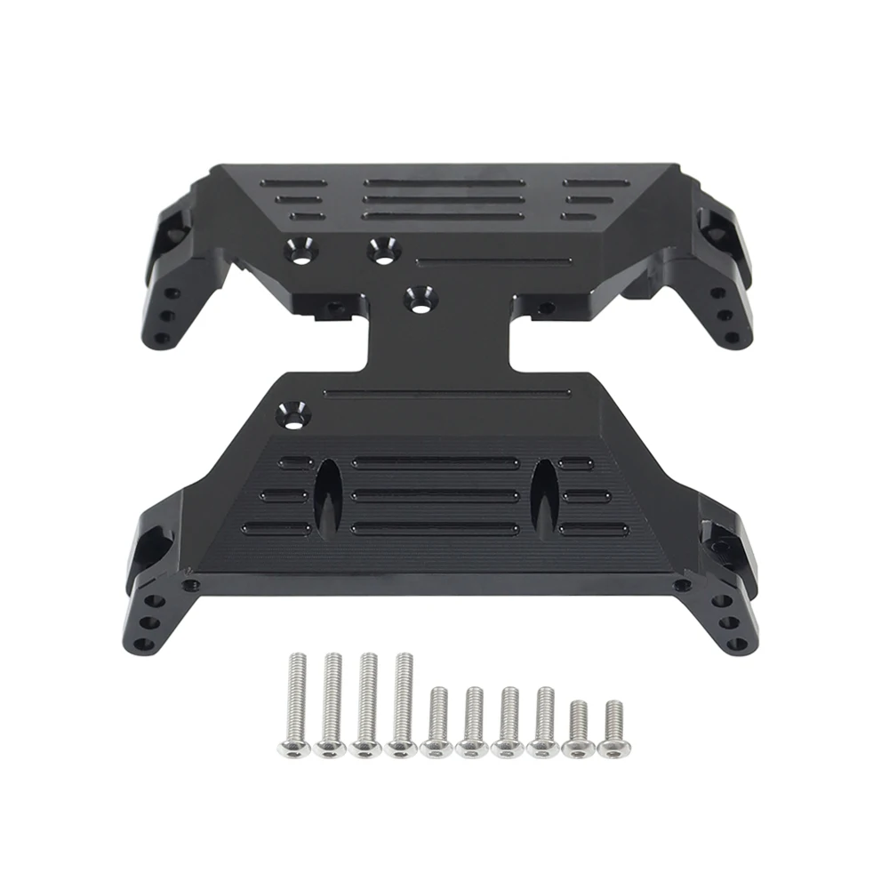 Aluminum Alloy Transmission Mount Base Chassis Skid Plate for Axial Capra 1.9 Unlimited Trail Buggy 1/10 RTR AXI03004 Upgrade
Aluminum Alloy Transmission Mount Base Chassis Skid Plate for Axial Capra 1.9 Unlimited Trail Buggy 1/10 RTR AXI03004 Upgrade