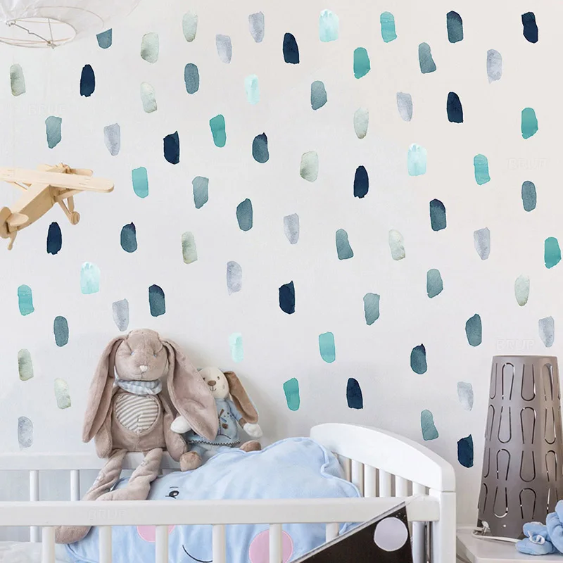 25pcs Watercolor Pink Blue Paint Strokes 5x10cm Wall Stickers for Baby Nursery Decoration Wall Decals Bedroom Peel Stickers
25pcs Watercolor Pink Blue Paint Strokes 5x10cm Wall Stickers for Baby Nursery Decoration Wall Decals Bedroom Peel Stickers