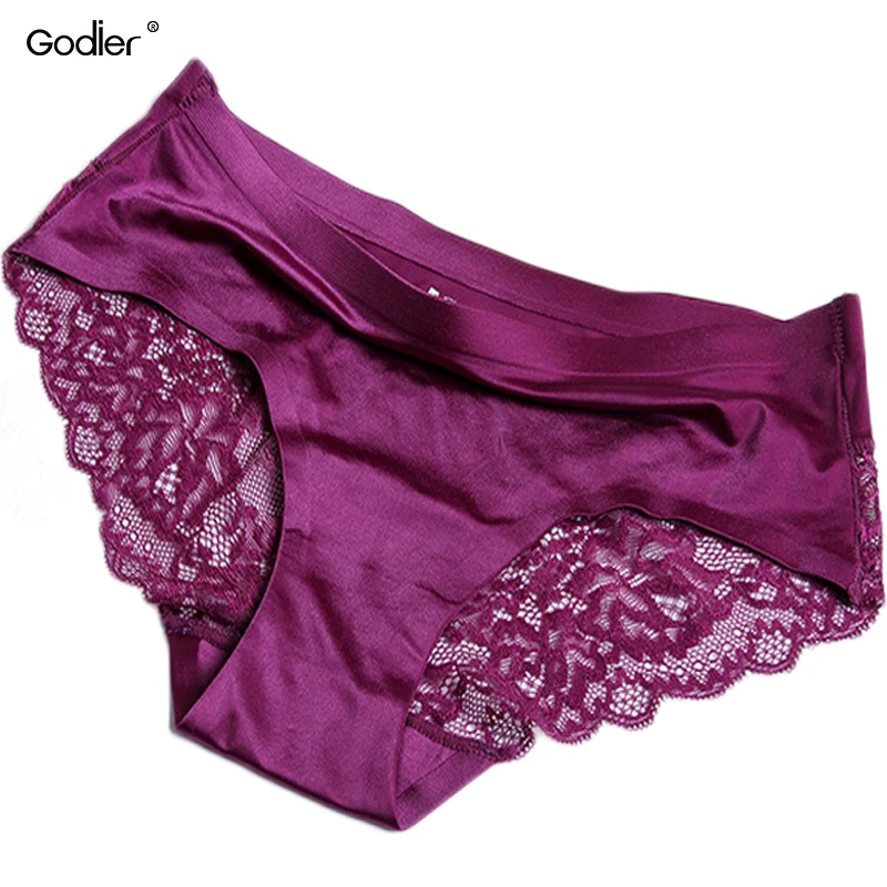 Godier Women's underwear women Panties briefs sexy lace slip female seamless Cotton Briefs Ladies Girls Panties M L XL
Godier Women's underwear women Panties briefs sexy lace slip female seamless Cotton Briefs Ladies Girls Panties M L XL
