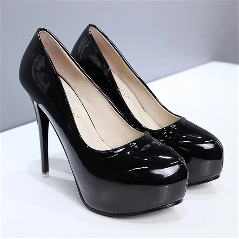 New 2020 Spring 12CM Heels Women Sexy Pumps Shoes Woman Fashion Leather Round Toe Shoes Popular High Heels Pumps White Red Black
New 2020 Spring 12CM Heels Women Sexy Pumps Shoes Woman Fashion Leather Round Toe Shoes Popular High Heels Pumps White Red Black