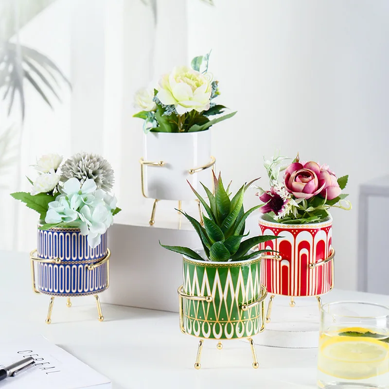 Home Decor Green Plant Flower Pot Nordic Style Ceramic Iron Vase Coffee House Living Room Minimalist Vase Hydroponic Flower Pot
Home Decor Green Plant Flower Pot Nordic Style Ceramic Iron Vase Coffee House Living Room Minimalist Vase Hydroponic Flower Pot
