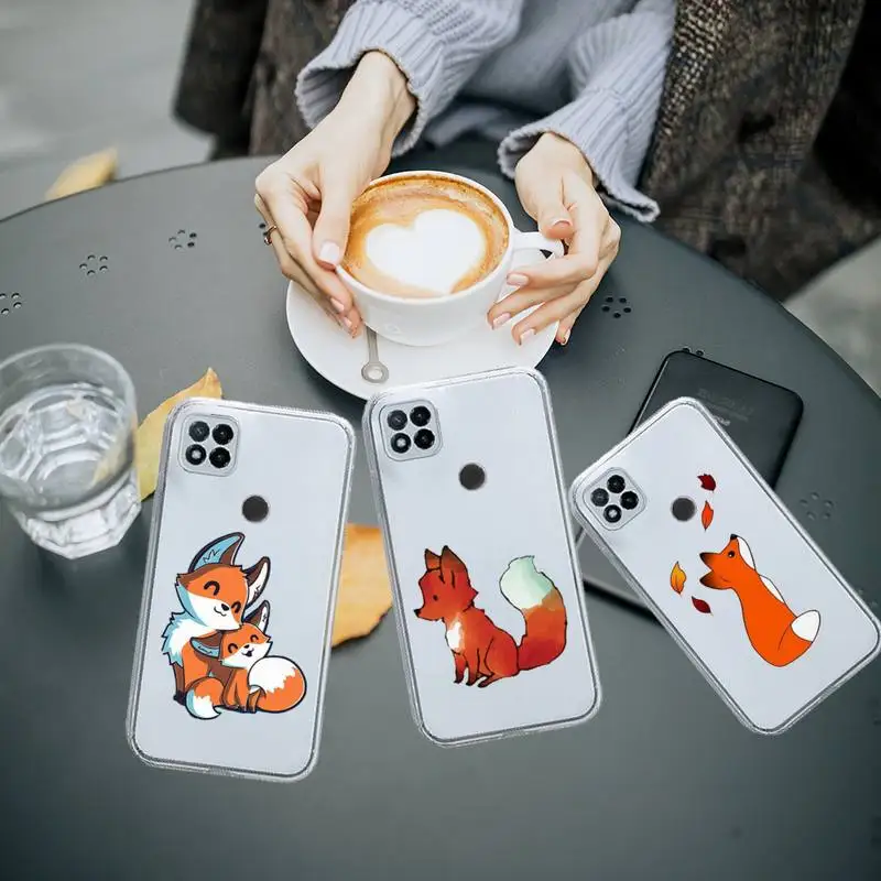 Fox cute cartoon animal Phone Case Transparent for Xiaomi redmi note 5 7 8 9 10 11 t S A lite pro high quality funda
Fox cute cartoon animal Phone Case Transparent for Xiaomi redmi note 5 7 8 9 10 11 t S A lite pro high quality funda