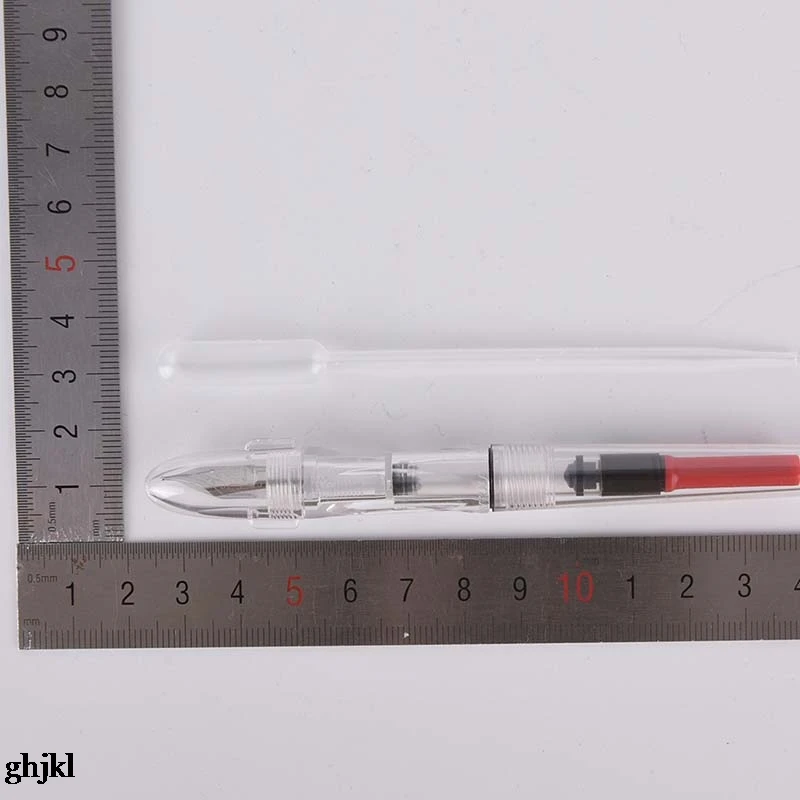 1pcs Portable Transparent High Capacity Fine Nib Fountain Pen Lightweight Gift Fountain Pen With Dropper Office Student Supplies
1pcs Portable Transparent High Capacity Fine Nib Fountain Pen Lightweight Gift Fountain Pen With Dropper Office Student Supplies
