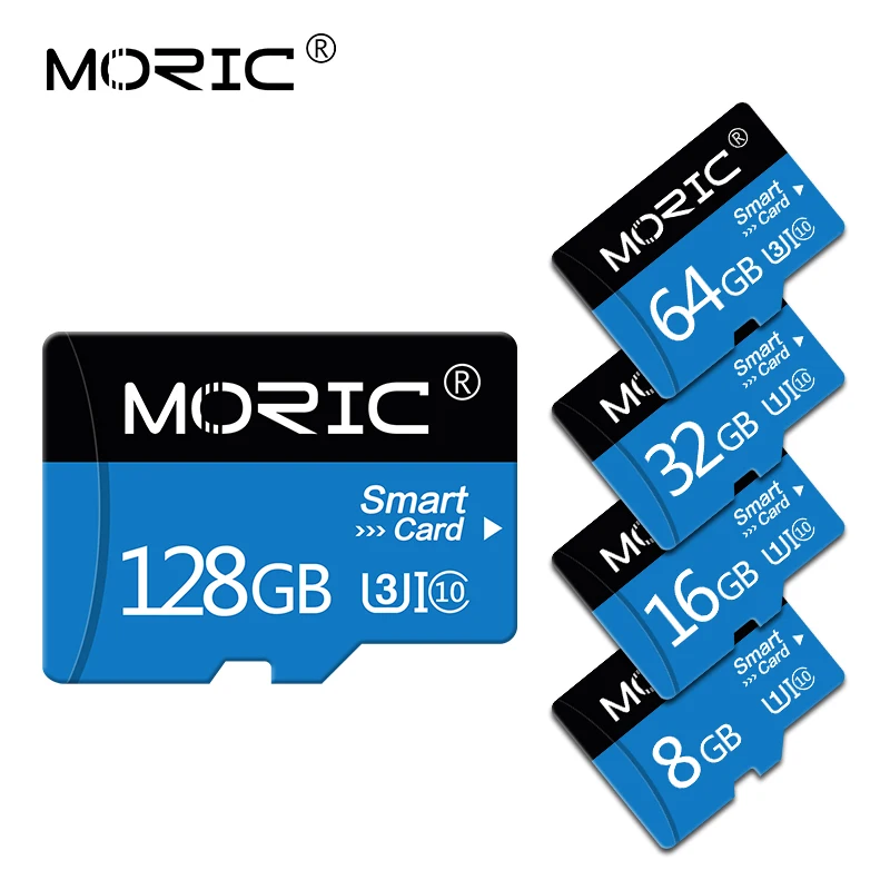 

Moric Micro SD card 16gb 32gb 64gb 128gb 256gb Class10 TF card A1 UHS-3 80Mb/s microsd memory card for samrtphone and table pc