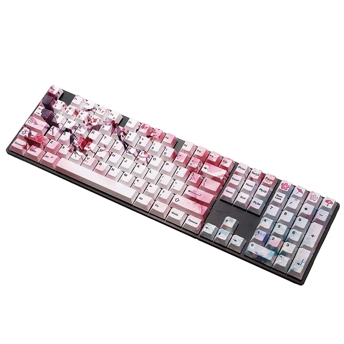 126 keys Keycap PBT falling English Colorful Cherry Blossom Five-Sided Sublimation Filco Keycap for Mechanical Gaming Keyboard
126 keys Keycap PBT falling English Colorful Cherry Blossom Five-Sided Sublimation Filco Keycap for Mechanical Gaming Keyboard