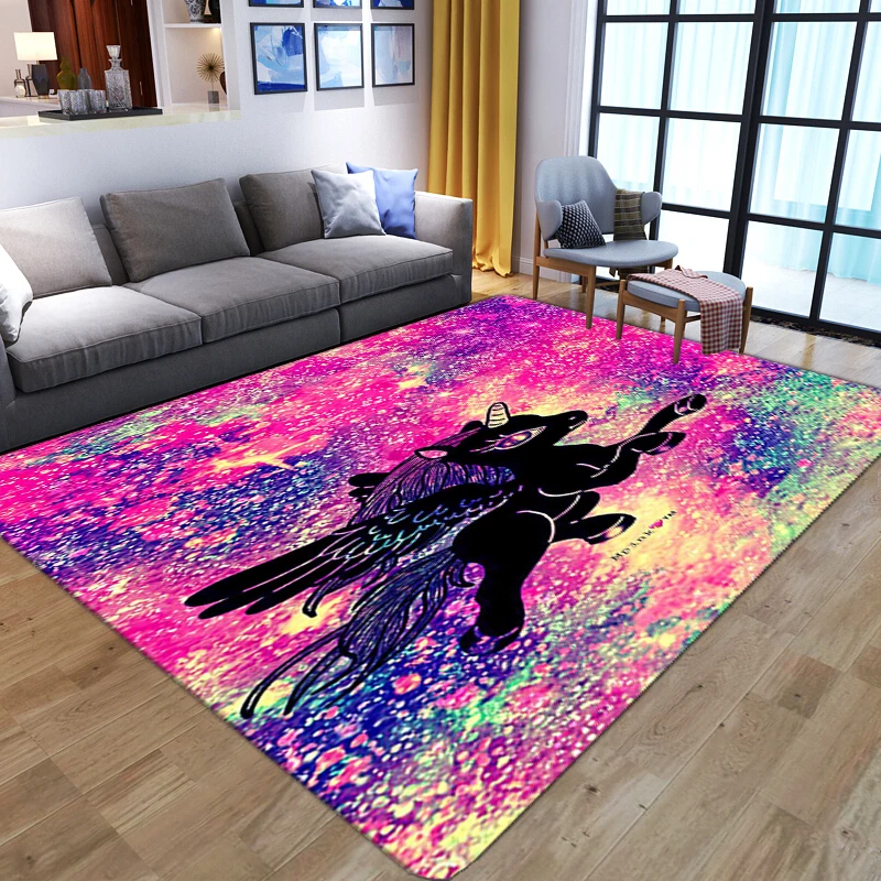 Unicorn 3D Printed Area Rugs Cartoon Kid Game Crawl Floor Mats Soft Flannel Memory Foam Child Room Play Carpets for Living Room
Unicorn 3D Printed Area Rugs Cartoon Kid Game Crawl Floor Mats Soft Flannel Memory Foam Child Room Play Carpets for Living Room