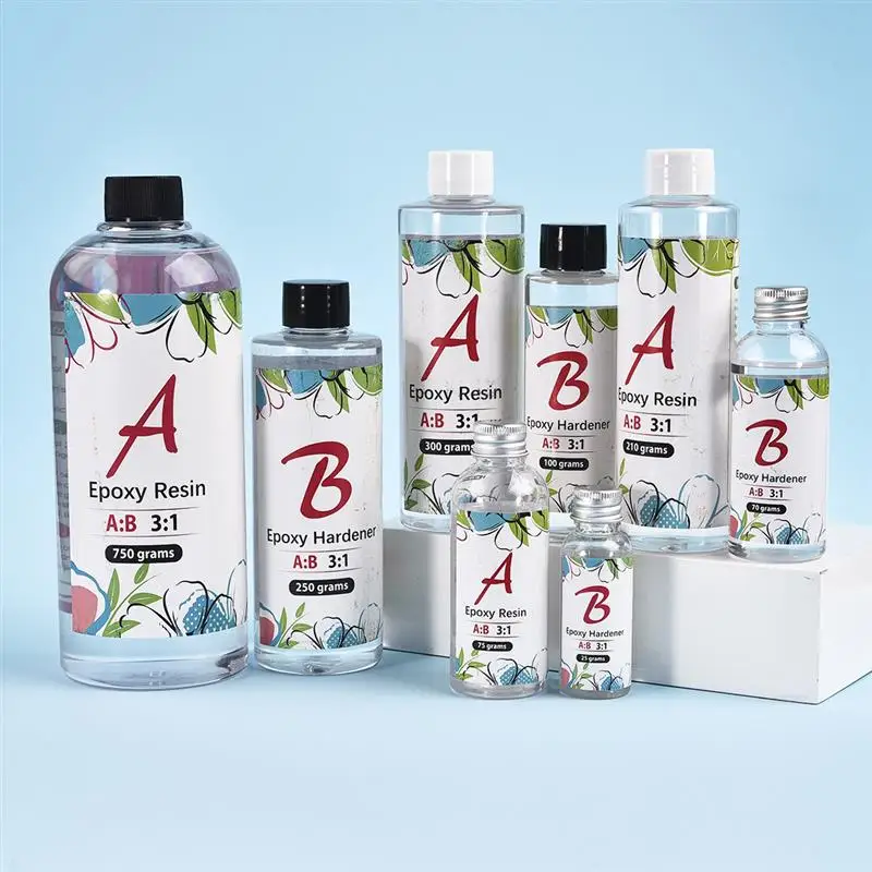 Transparent Resin Epoxy High Adhesive 1:1 AB Epoxy Hardener Crystal Glue For DIY UV Silicone Mould Casting Making Craft Supplies
Transparent Resin Epoxy High Adhesive 1:1 AB Epoxy Hardener Crystal Glue For DIY UV Silicone Mould Casting Making Craft Supplies