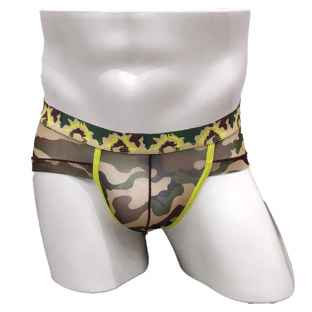 Men Briefs Underware Breathable Bulge Camouflage Comfortable Cool Lingerie Bikini Shorts U Convex Pouch Sexy Lingerie
Men Briefs Underware Breathable Bulge Camouflage Comfortable Cool Lingerie Bikini Shorts U Convex Pouch Sexy Lingerie