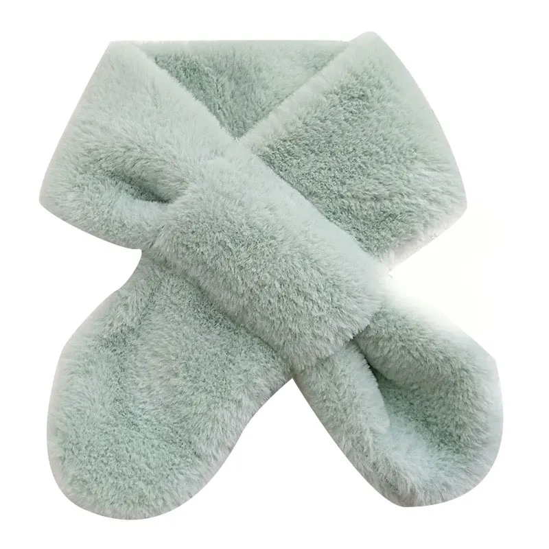 Kids Faux Fur Cross Scarf Children Boys Girls Keep Warm Shawls Scarves Winter Thicken Collar Scarf Solid Color Neckerchief
Kids Faux Fur Cross Scarf Children Boys Girls Keep Warm Shawls Scarves Winter Thicken Collar Scarf Solid Color Neckerchief