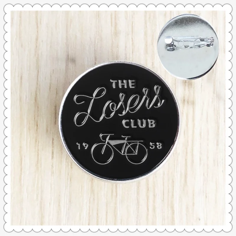 Inward lonely loser club convex round glass pin autism badge brooch bag clothes lapel pin gift
Inward lonely loser club convex round glass pin autism badge brooch bag clothes lapel pin gift