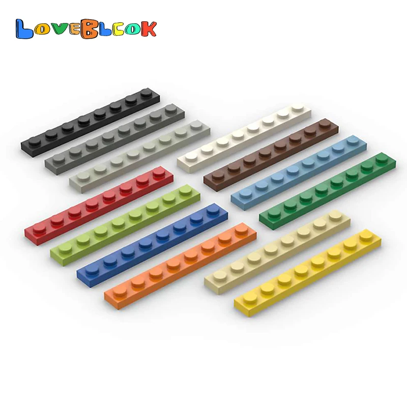 LoveBlock пластина 1x8 строительные блоки сборы MOC части DIY игрушки подарок Креативный образовательный 3460 для детей 10 шт./лот
LoveBlock пластина 1x8 строительные блоки сборы MOC части DIY игрушки подарок Креативный образовательный 3460 для детей 10 шт./лот