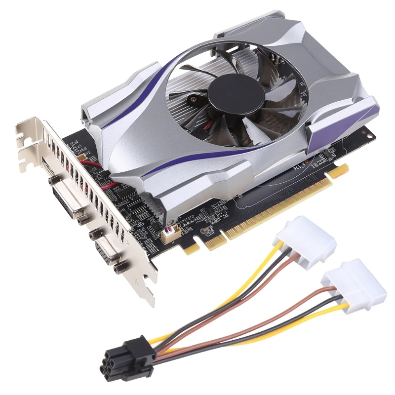 Игровая графическая карта для NVIDIA GTX650 1 ГБ GDDR5 128 бит PCIE 3,0 HDMI-совместимый интерфейс/VGA/DVI с охлаждающим вентилятором
Игровая графическая карта для NVIDIA GTX650 1 ГБ GDDR5 128 бит PCIE 3,0 HDMI-совместимый интерфейс/VGA/DVI с охлаждающим вентилятором