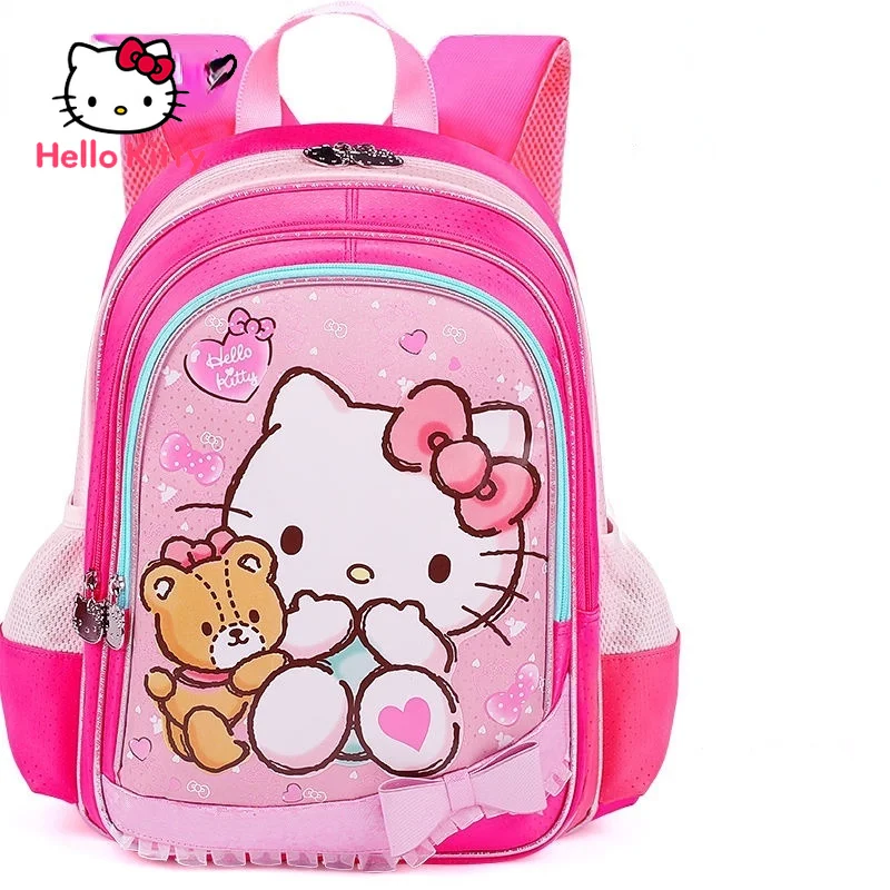 Милый школьный ранец Hello Kitty с героями мультфильмов, школьная сумка для девочек начальной школы, детский рюкзак
Милый школьный ранец Hello Kitty с героями мультфильмов, школьная сумка для девочек начальной школы, детский рюкзак