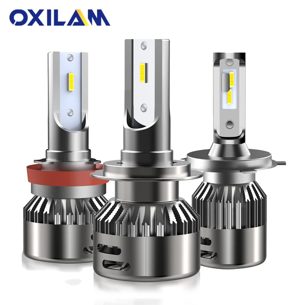 OXILAM 2x H1 H7 LED Headlight Bulb 16000LM 55W 6000K White H11 H8 HB3 HB4 9005 9006 9012 Bulb Lamp Automobile Car Light 12V 24V
OXILAM 2x H1 H7 LED Headlight Bulb 16000LM 55W 6000K White H11 H8 HB3 HB4 9005 9006 9012 Bulb Lamp Automobile Car Light 12V 24V