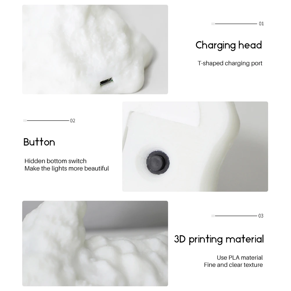 3D Printed LED Fire Dragon Lamps Night Light Rechargeable Mood Soft Light For Bedroom Kid Room Bedroom Camping Hiking Decoration 
3D Printed LED Fire Dragon Lamps Night Light Rechargeable Mood Soft Light For Bedroom Kid Room Bedroom Camping Hiking Decoration