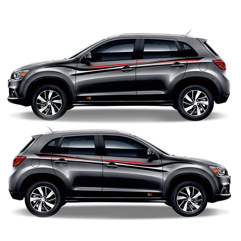 car styling car sticker car accessories For Mitsubishi ASX Oultander LancerEX Both side body sport auto stickers
car styling car sticker car accessories For Mitsubishi ASX Oultander LancerEX Both side body sport auto stickers