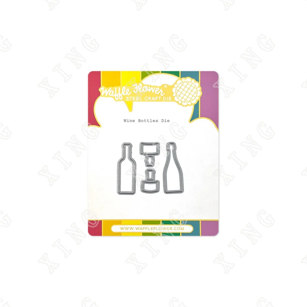 Hot Selling Wine Bottle New Metal Cutting Dies for Diy Scrapbooking Diary Crafts Maker Photo Album Template Handmade Decoration
Hot Selling Wine Bottle New Metal Cutting Dies for Diy Scrapbooking Diary Crafts Maker Photo Album Template Handmade Decoration
