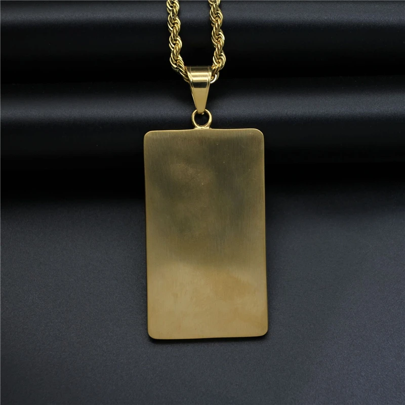 European Style Letter Pendant Gothic Punk Gold Color Stainless Steel Chain Necklaces For Women Men Accessories Wholesale Jewelry
European Style Letter Pendant Gothic Punk Gold Color Stainless Steel Chain Necklaces For Women Men Accessories Wholesale Jewelry