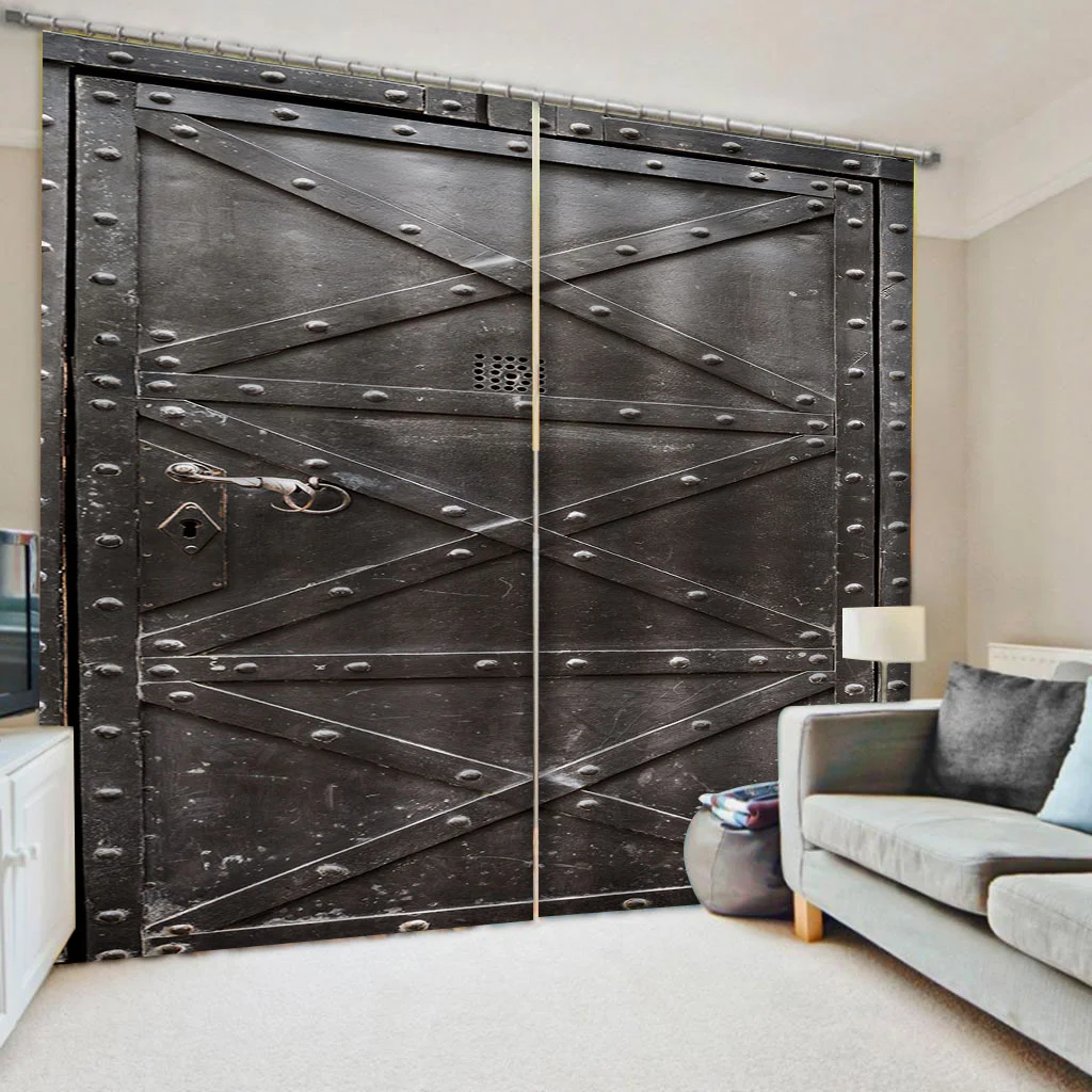New Custom 3D Blackout Curtain Black Door Curtains For Living Room Bedroom Home Decoration Kitchen Drapes
New Custom 3D Blackout Curtain Black Door Curtains For Living Room Bedroom Home Decoration Kitchen Drapes