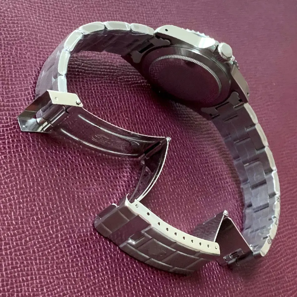 Watch Men's 39.5mm Automatic Limited Edition Movement 1960 Glass Vintage Acrylic Stainless Steel Case Bracelet 06
Watch Men's 39.5mm Automatic Limited Edition Movement 1960 Glass Vintage Acrylic Stainless Steel Case Bracelet 06
