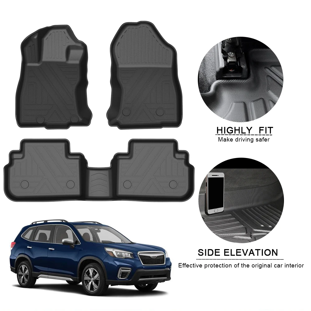 Полное окружение подставка для ног Subaru Forester 2019-2020Car водонепроницаемый