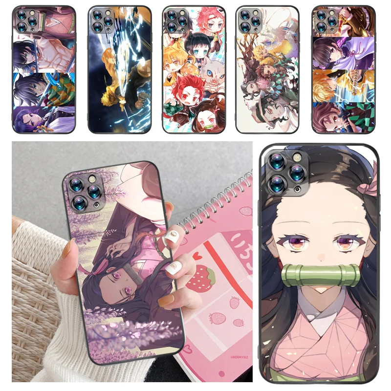 Demon Slayer Kimetsu No Yaiba Kamado Tanjirou Agatsuma Zenitsu Kamado Nezuko Phone Case For iPhone 12 Mini SE 2020 Pro Funda
Demon Slayer Kimetsu No Yaiba Kamado Tanjirou Agatsuma Zenitsu Kamado Nezuko Phone Case For iPhone 12 Mini SE 2020 Pro Funda