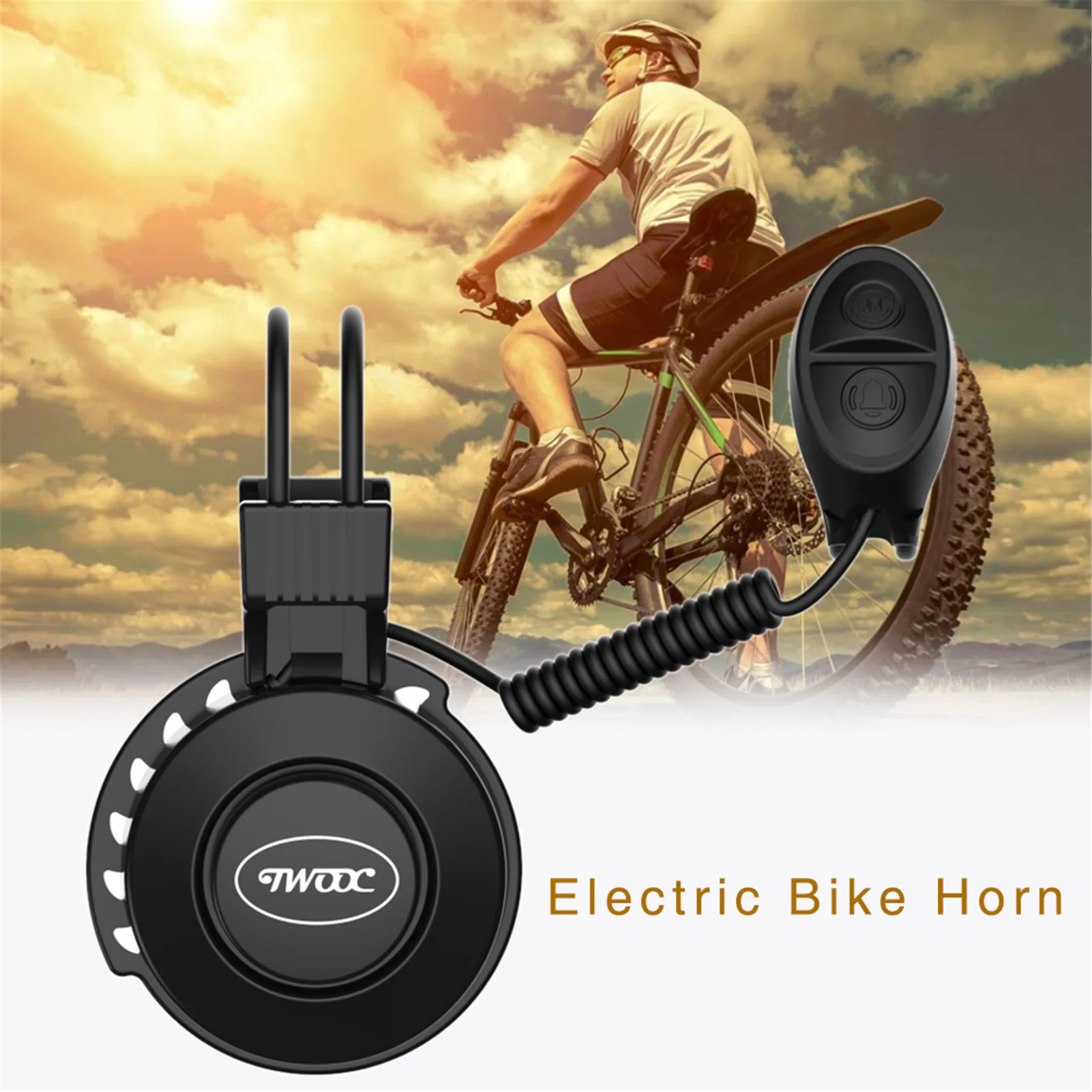 TWOOC Bike Bell Charging Speaker USB Recharged Mini Electric Bike Horn Monophonic Cycling Electric T-002P Bicycle Accessories
TWOOC Bike Bell Charging Speaker USB Recharged Mini Electric Bike Horn Monophonic Cycling Electric T-002P Bicycle Accessories