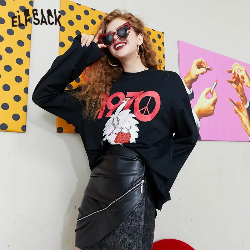 Женские повседневные футболки ELFSACK Harajuku с забавным графическим принтом, 2021 осенние винтажные Женские базовые повседневные топы с длинным р...
Женские повседневные футболки ELFSACK Harajuku с забавным графическим принтом, 2021 осенние винтажные Женские базовые повседневные топы с длинным р...