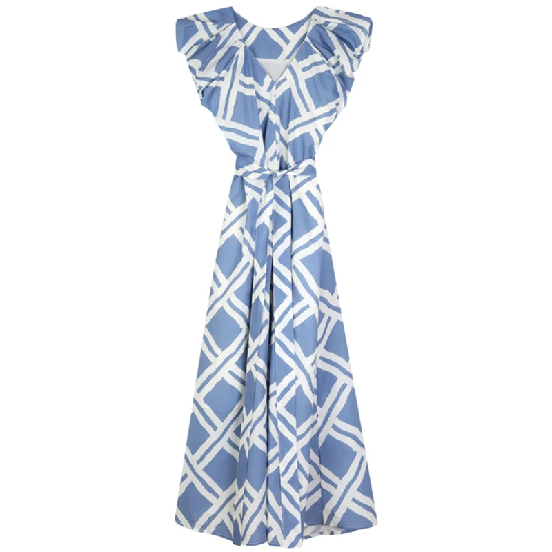 GALCAUR Print Colorblock Dress Women Summer Clothing V Neck Flying Sleeve High Waist Midi Dresses Female 2021 Korean Fashion New
GALCAUR Print Colorblock Dress Women Summer Clothing V Neck Flying Sleeve High Waist Midi Dresses Female 2021 Korean Fashion New