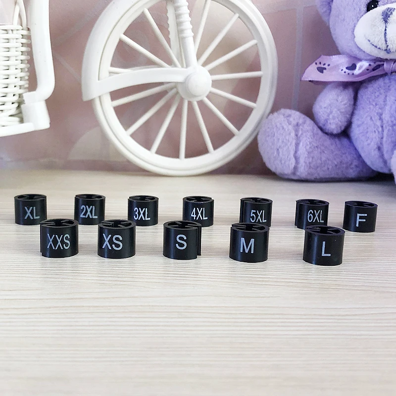 Spot Plastic Size Circle White Background Black Letter Round Size Buckle Four-tooth Size Grain Clothing Label Size Marker
Spot Plastic Size Circle White Background Black Letter Round Size Buckle Four-tooth Size Grain Clothing Label Size Marker