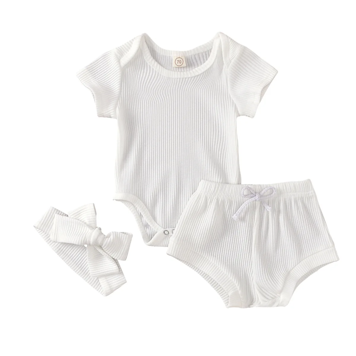 3Pcs Baby Girl Outfit Set Newborn Toddler Girls Clothes Ruffle Heart Print Short sleeve Romper Bodysuit +Shorts+Headband Infant
3Pcs Baby Girl Outfit Set Newborn Toddler Girls Clothes Ruffle Heart Print Short sleeve Romper Bodysuit +Shorts+Headband Infant