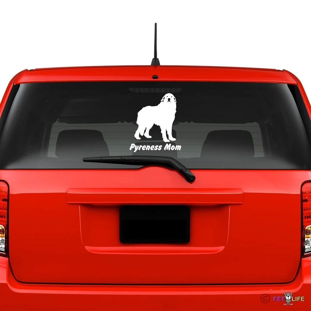 Great Pyrenees Mom Windshield Sticker Vinyl Auto Window pyr computer decals
Great Pyrenees Mom Windshield Sticker Vinyl Auto Window pyr computer decals