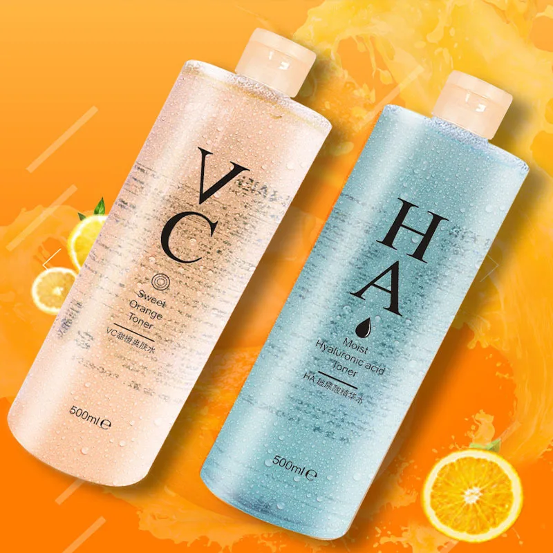 500ml VC Toner Moisturizing Refreshing Oil Control Deep Nourishing HA Hyaluronic Acid Essence Water beauty products skin care
500ml VC Toner Moisturizing Refreshing Oil Control Deep Nourishing HA Hyaluronic Acid Essence Water beauty products skin care