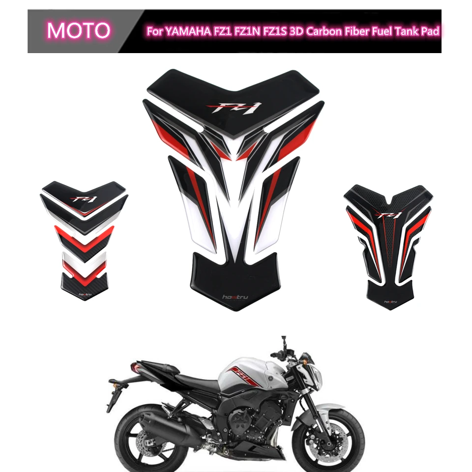 Motorcycle Accessories Fuel Tank Stickers 3D Carbon Fiber Protection Stickers Fuel Tank Decals For YAMAHA FZ1 FZ1N FZ1S
Motorcycle Accessories Fuel Tank Stickers 3D Carbon Fiber Protection Stickers Fuel Tank Decals For YAMAHA FZ1 FZ1N FZ1S