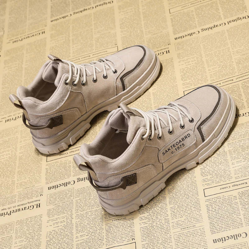Zapatos Informales De Hombre Men's High Top Sneakers Sport Casual Shoes Men Boots For Chelsea Cowboy Leather Breathable
Zapatos Informales De Hombre Men's High Top Sneakers Sport Casual Shoes Men Boots For Chelsea Cowboy Leather Breathable