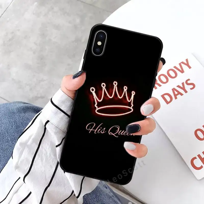 King Queen crown cute pattern Phone Case for iPhone 11 12 mini pro XS MAX 8 7 6 6S Plus X 5S SE 2020 XR
King Queen crown cute pattern Phone Case for iPhone 11 12 mini pro XS MAX 8 7 6 6S Plus X 5S SE 2020 XR