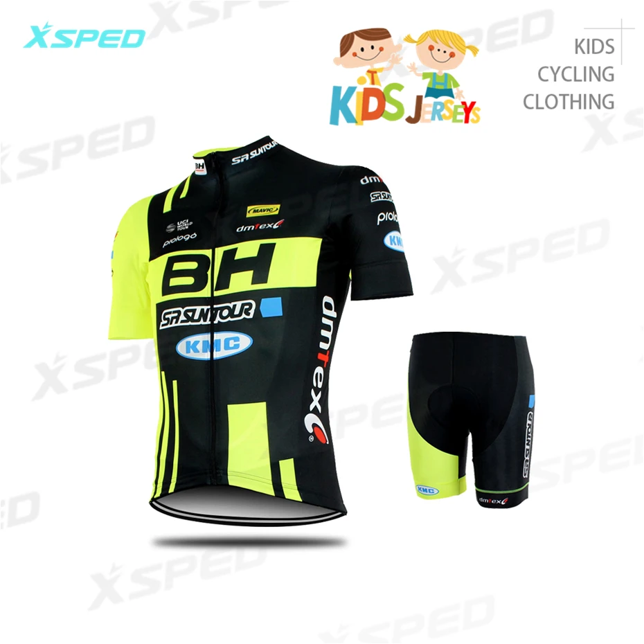 Kids Cycling Clothing Team Jersey Set Biking Suit Short Sleeve Clothes MTB Children's Cycling Wear Summer Triathlon Suit
Kids Cycling Clothing Team Jersey Set Biking Suit Short Sleeve Clothes MTB Children's Cycling Wear Summer Triathlon Suit